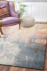City Dreamy Ocean Modern Multi Rug
