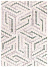 Dimensions Divinity Link Teal Modern Rug