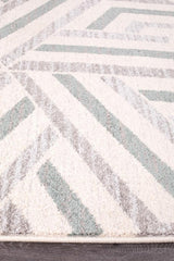 Dimensions Divinity Link Teal Modern Rug