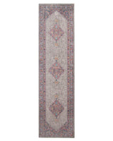 Eternal Whisper Diamond Grey Runner Rug