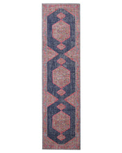 Load image into Gallery viewer, Eternal Whisper Blink Navy Runner Rug
