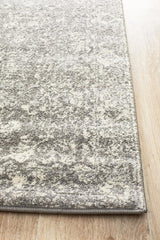 Evoke Pidgeon Grey Transitional Runner Rug