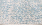 Evoke Glacier White Blue Transitional Rug
