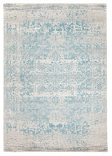 Evoke Glacier White Blue Transitional Rug
