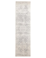 Evoke Dream White Silver Transitional Rug