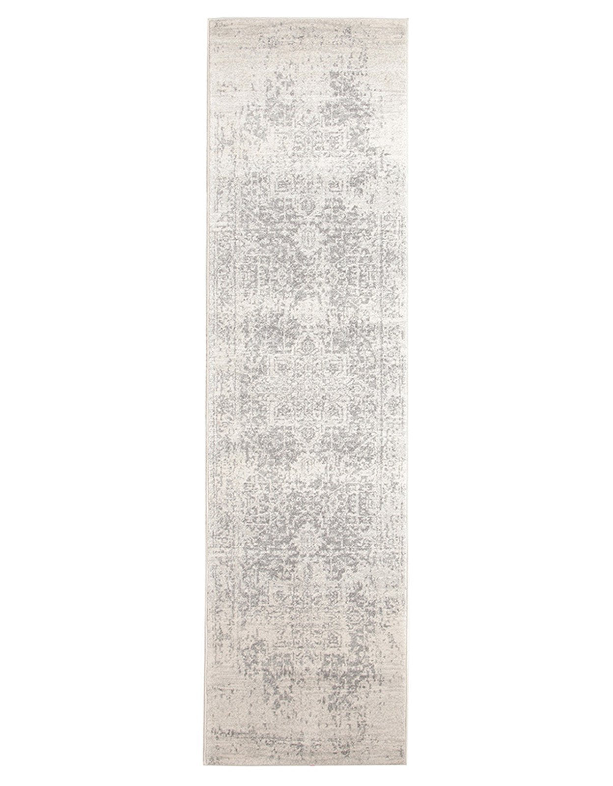 Evoke Dream White Silver Transitional Rug