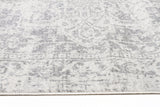 Evoke Dream White Silver Transitional Rug