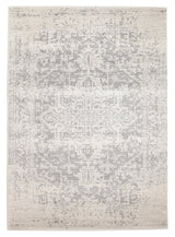 Evoke Dream White Silver Transitional Rug