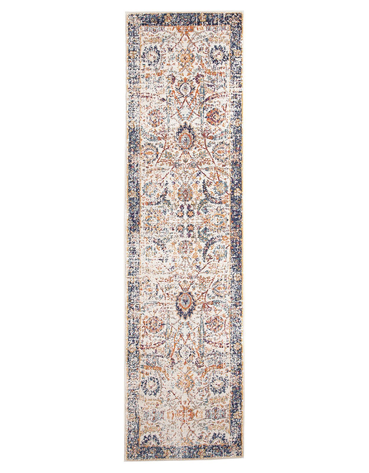 Evoke Peacock Ivory Transitional Rug
