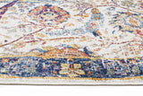 Evoke Peacock Ivory Transitional Rug