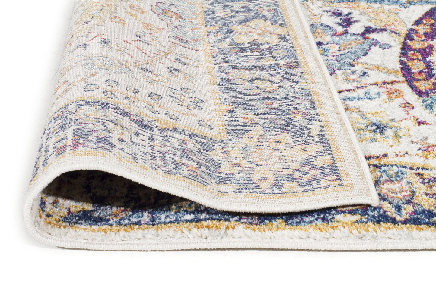 Evoke Peacock Ivory Transitional Rug