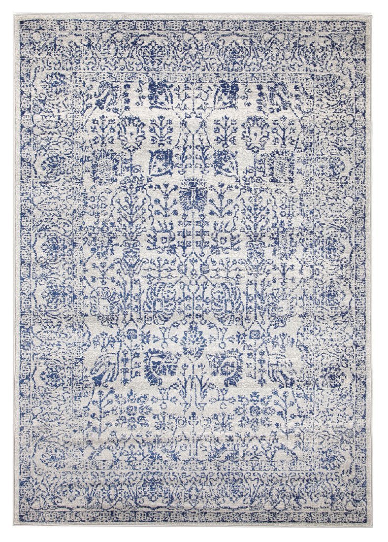 Evoke Frost Blue Transitional Rug
