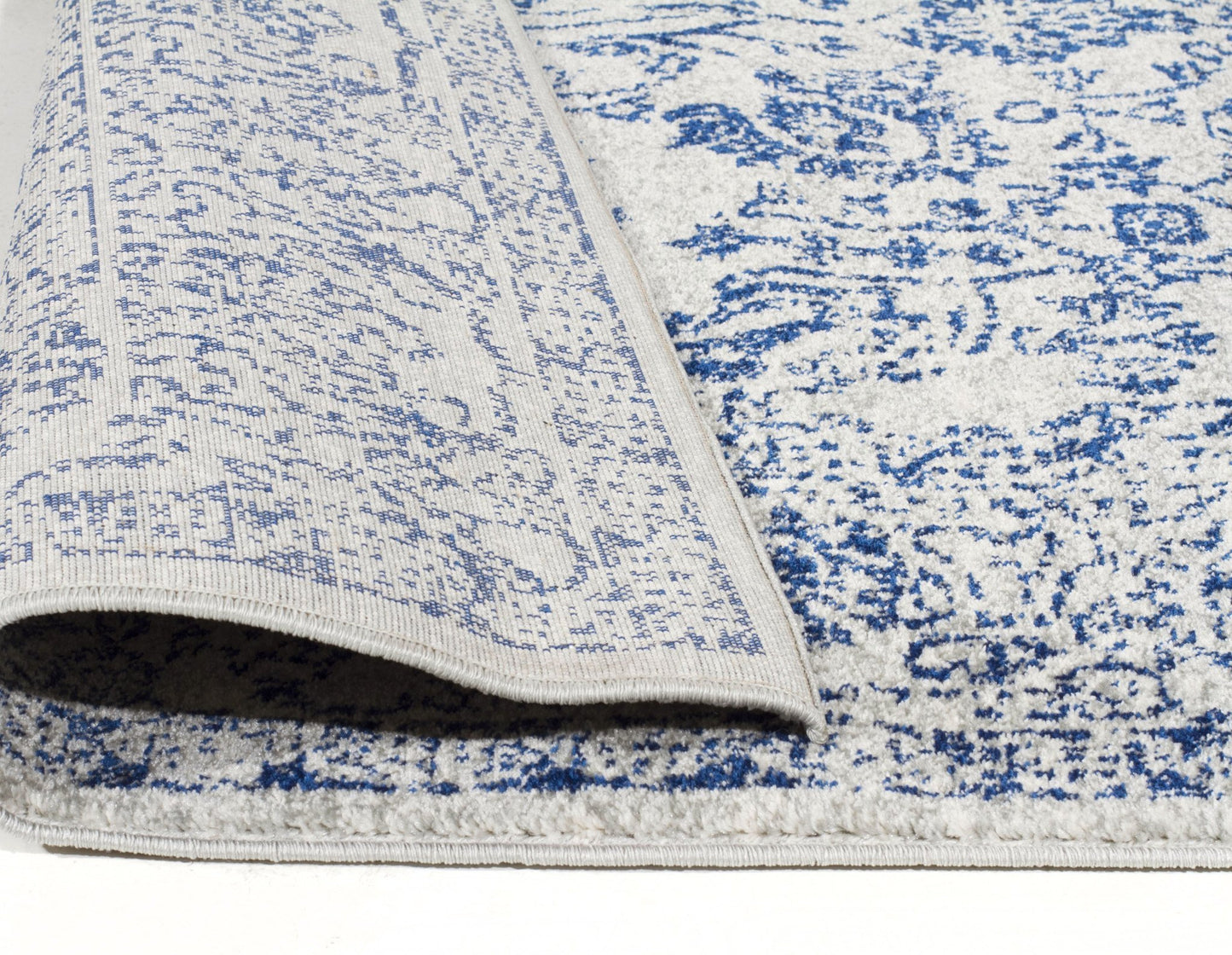 Evoke Frost Blue Transitional Rug