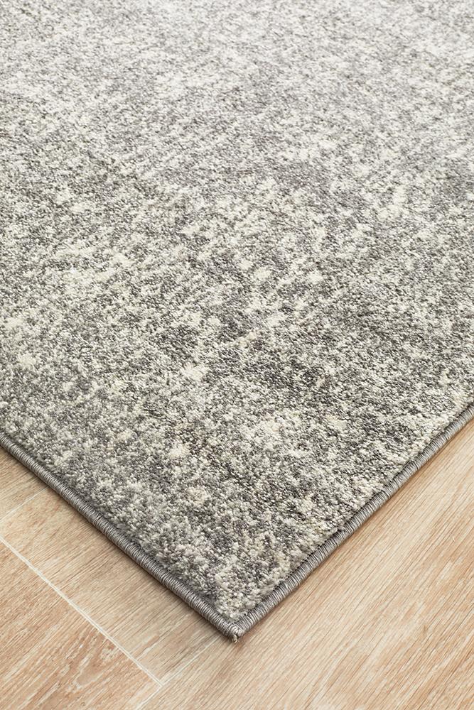 Evoke Homage Grey Transitional Runner Rug