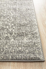 Evoke Homage Grey Transitional Runner Rug