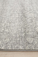Evoke Homage Grey Transitional Runner Rug