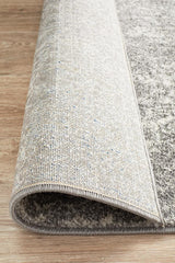 Evoke Homage Grey Transitional Runner Rug