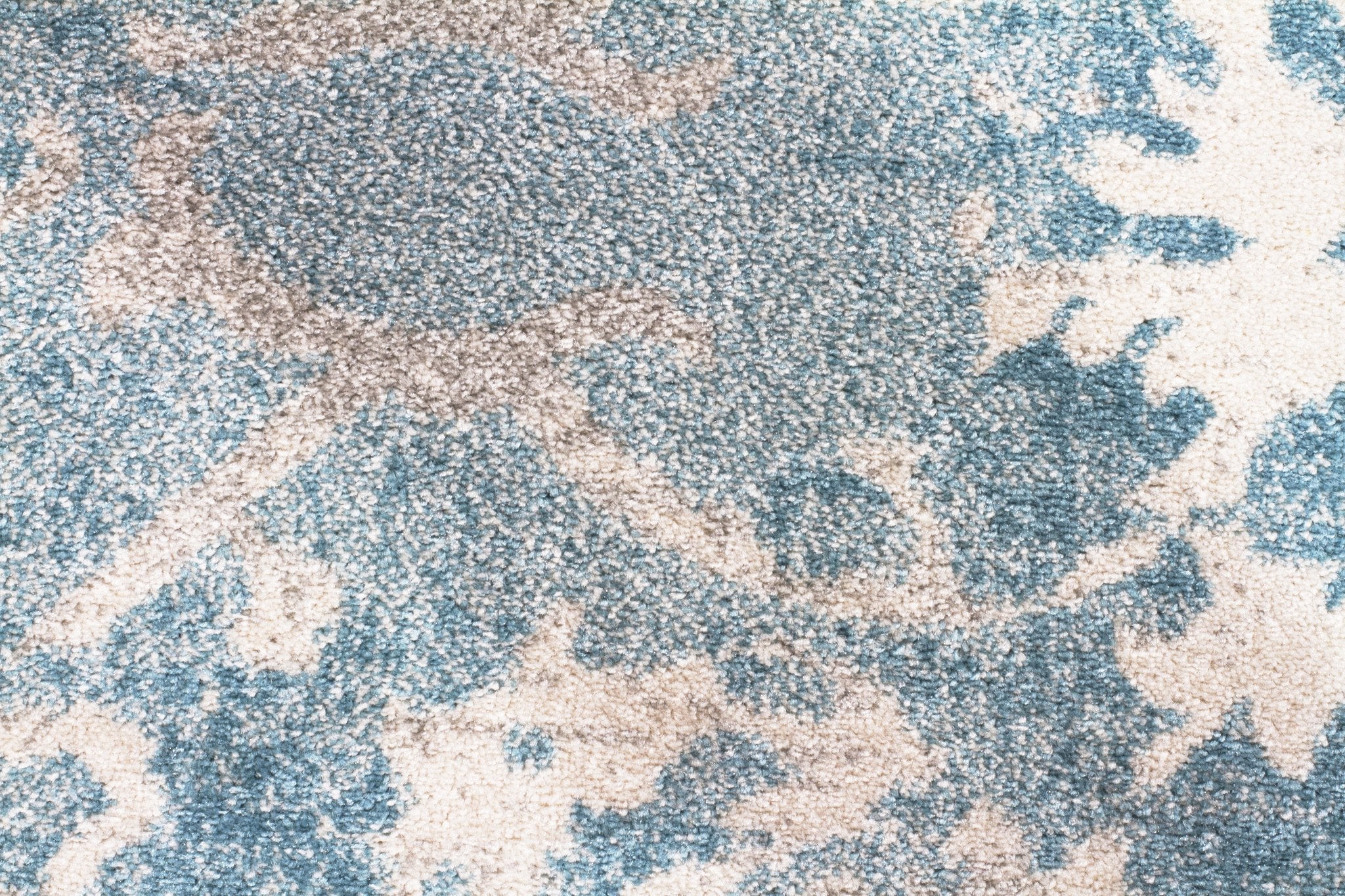 Evoke Skyline Blue Transitional Runner Rug
