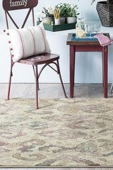 Medina Kaitlin Soft Pink And Beige Rug