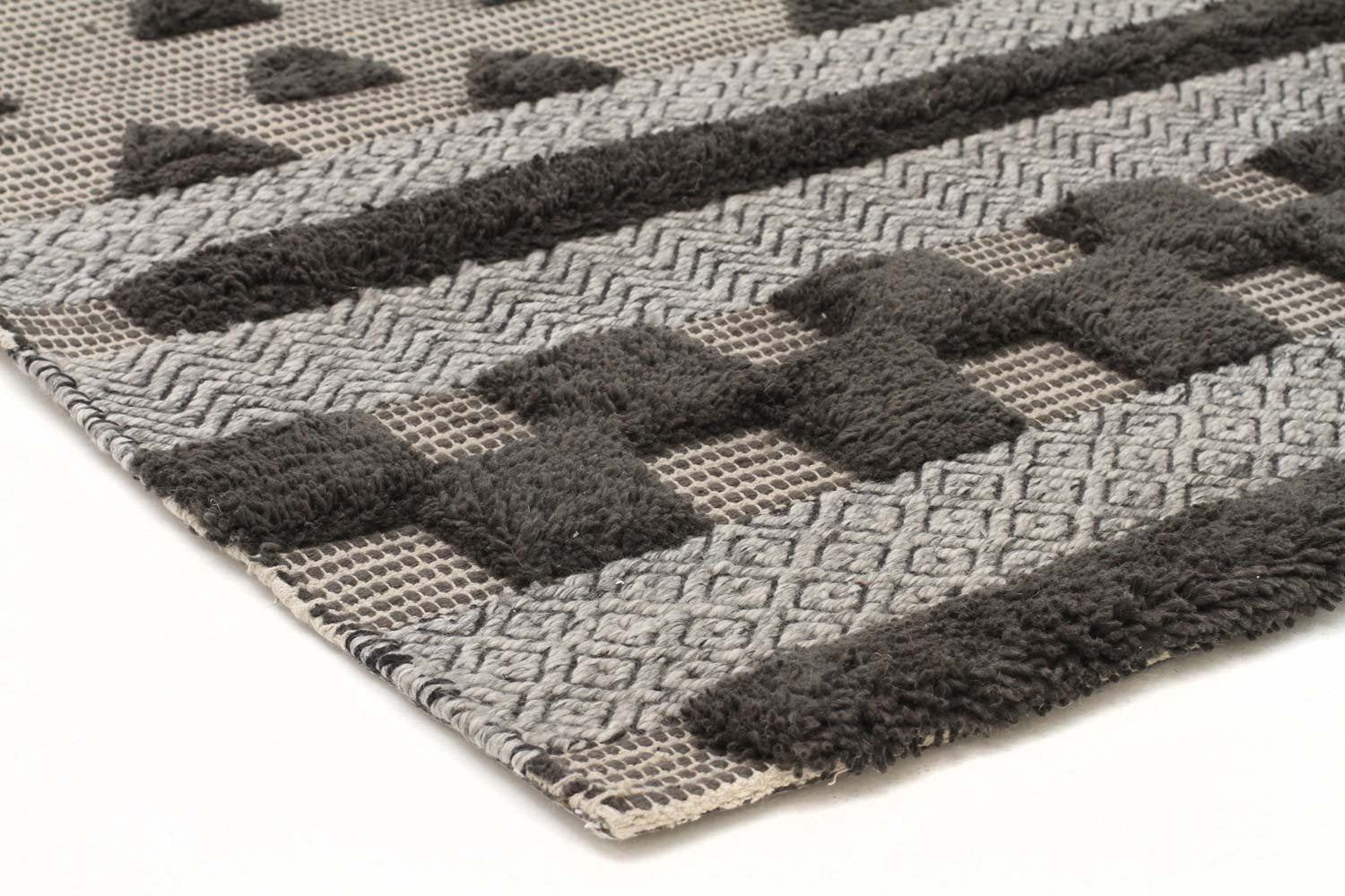 Miller Rhythm Flow Charcoal Rug