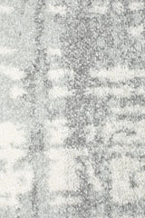 Mirage Ashley Abstract Modern Silver Grey Rug