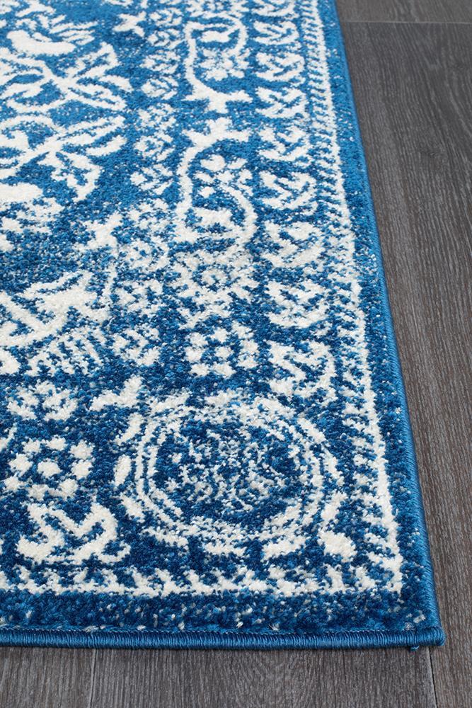 Mirage Gwyneth Stunning Transitional Navy Rug