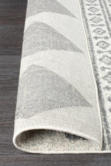 Mirage Adani Modern Tribal Design Grey Runner Rug