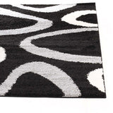 Notes Collection 2 Black And Grey Rug