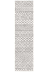 Oasis Selma Silver Tribal Runner Rug