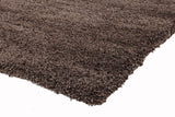 Pandora Collection Thick Soft Polar Brown Shag Rug