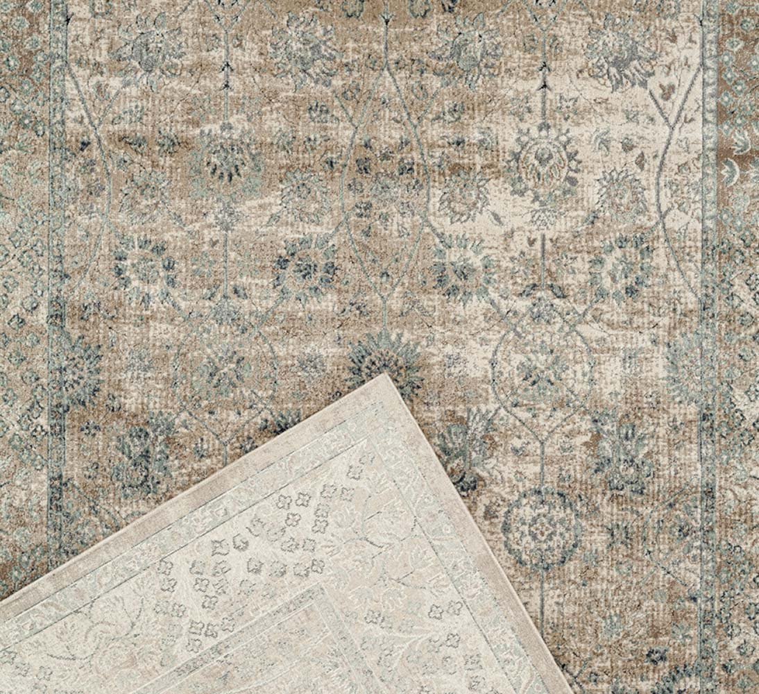 Providence Esquire Vine Traditional Cream Rug