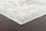 Providence Esquire Brushed Traditional Blue Rug