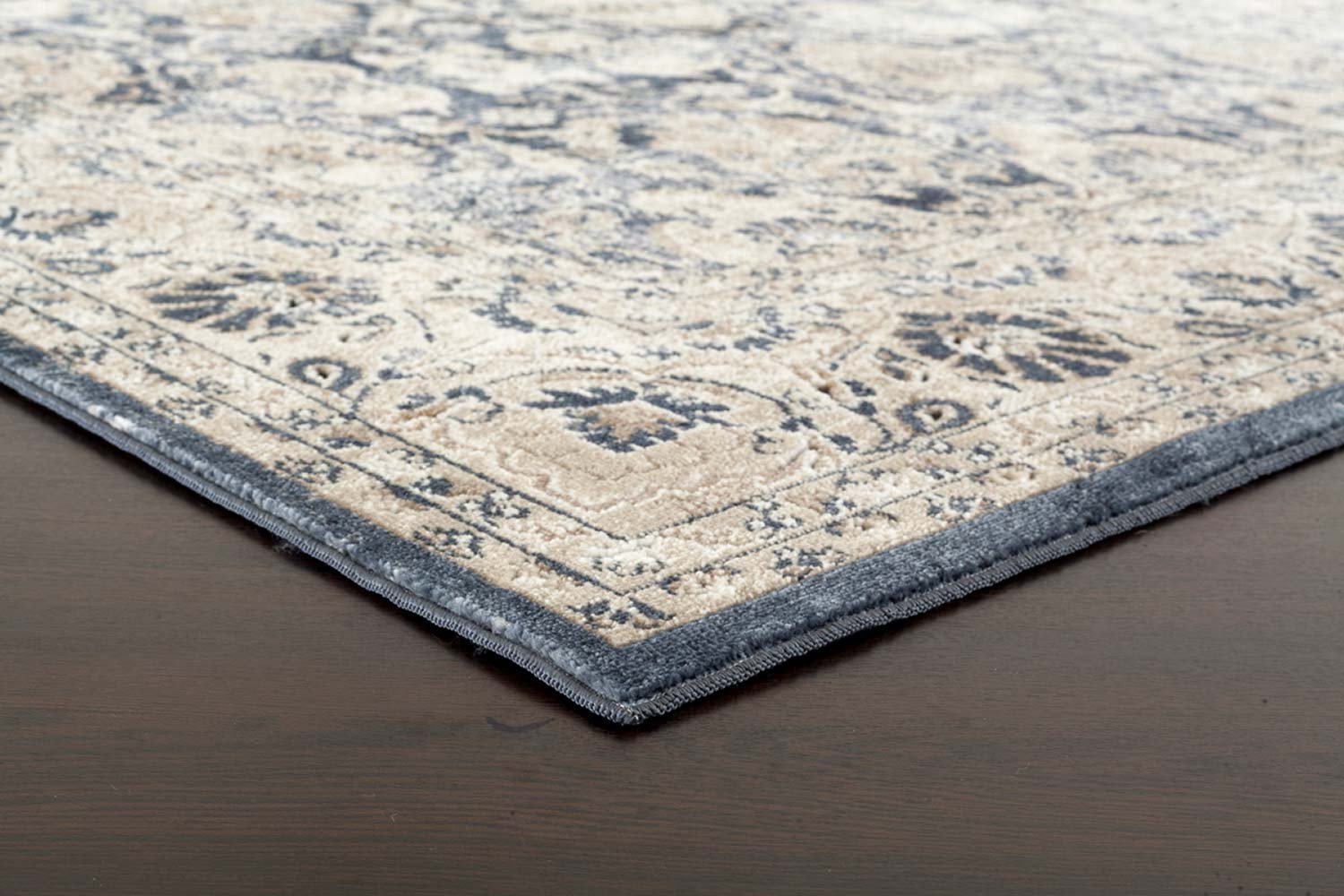 Providence Esquire Balance Traditional Blue Rug