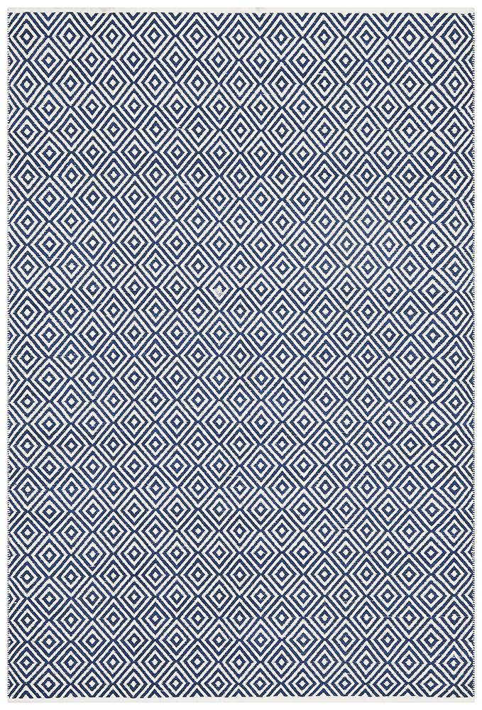 Spirit Diamond Navy Rug