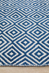 Spirit Diamond Navy Rug