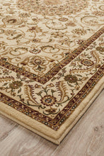 Load image into Gallery viewer, Sydney Collection Medallion Rug Ivory With Ivory Border
