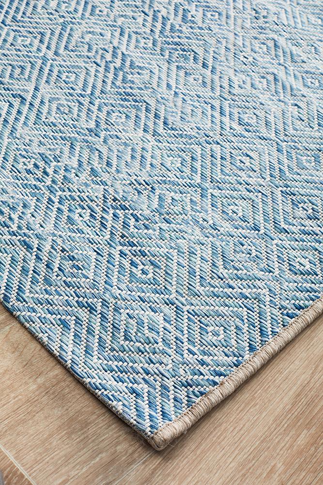 Rug Culture Terrace 5500 Blue Runner Rug
