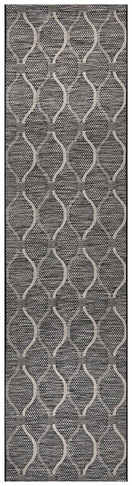 Rug Culture Terrace 5501 Black Runner Rug