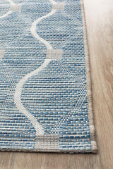 Rug Culture Terrace 5501 Blue Runner Rug