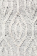 Visions Winter Wish White Modern Rug