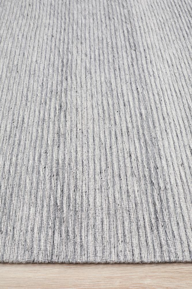 Visions Winter Grey Pulse Modern Rug