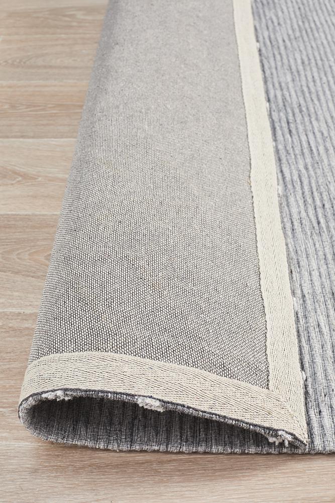 Visions Winter Grey Pulse Modern Rug