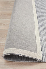 Visions Winter Grey Pulse Modern Rug